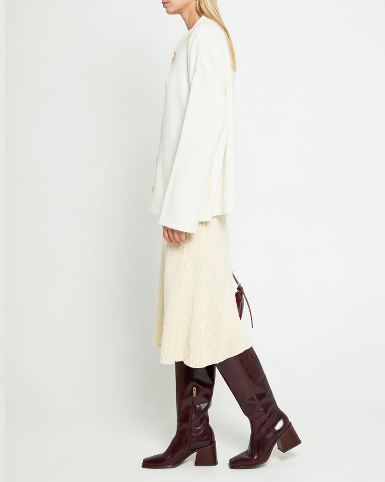 Madelyn Cotton Knit Skirt