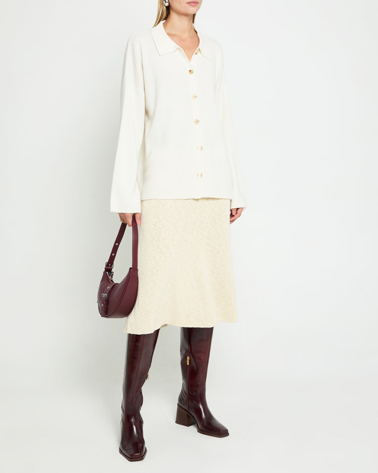 Madelyn Cotton Knit Skirt