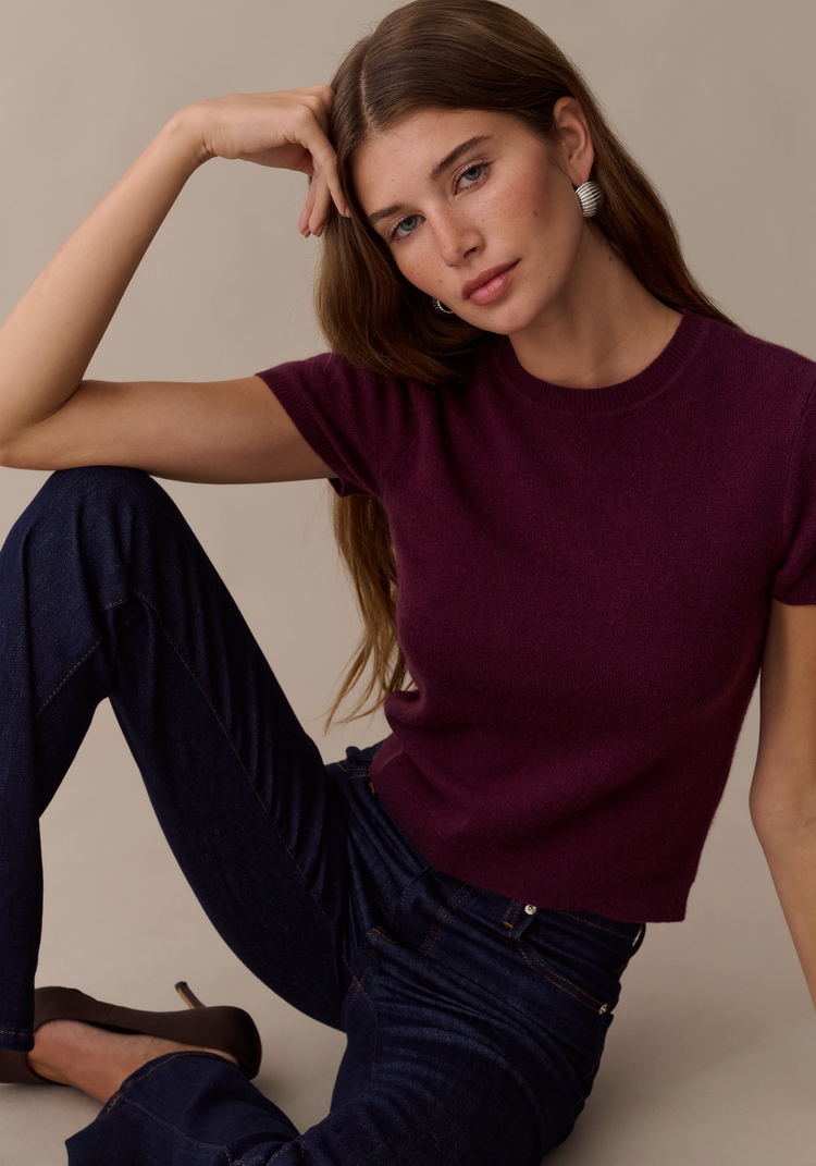 Lux Cashmere Top