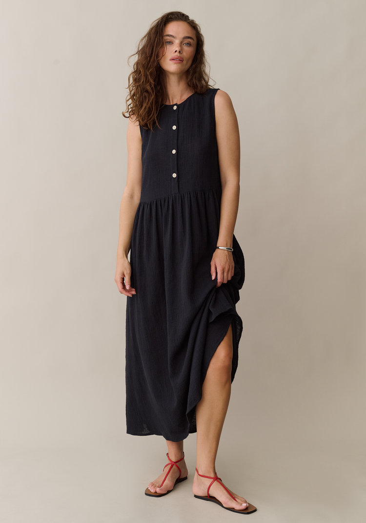 Eileen Cotton Gauze Dress