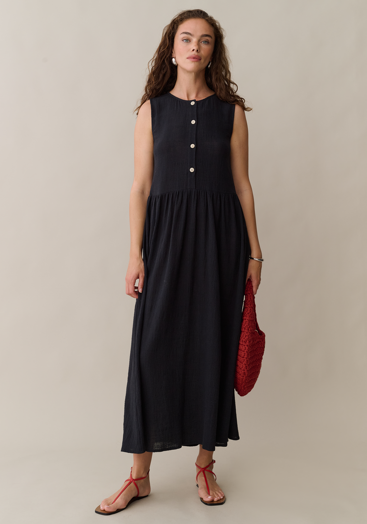 Eileen Cotton Gauze Dress