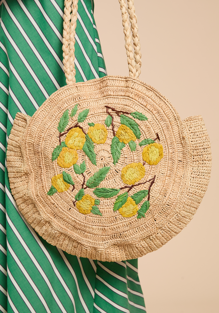 Menton Handmade Raffia Bag