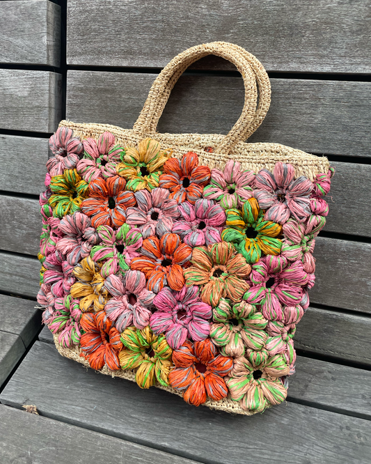 Azores Handmade Raffia Bag