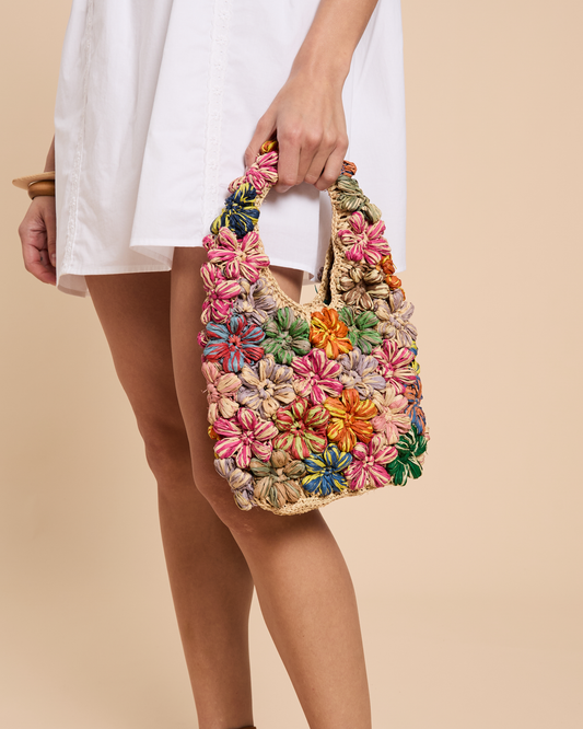 Tenerife Handmade Raffia Bag