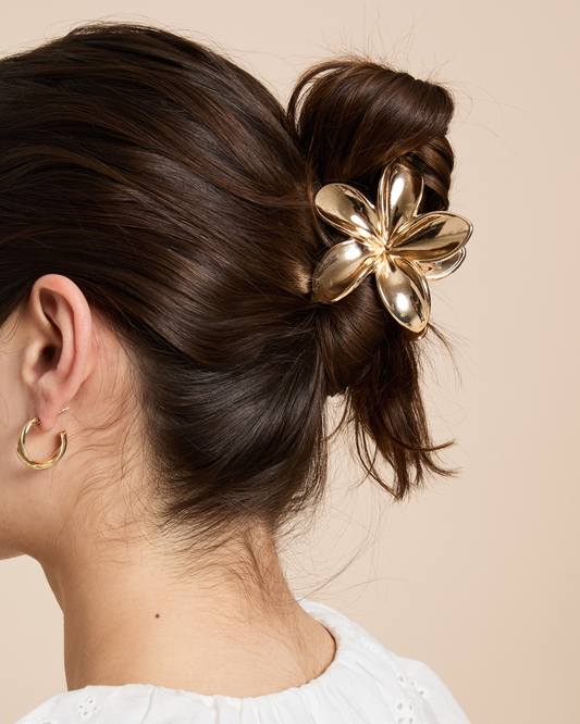 Large Hibiscus Claw Clip