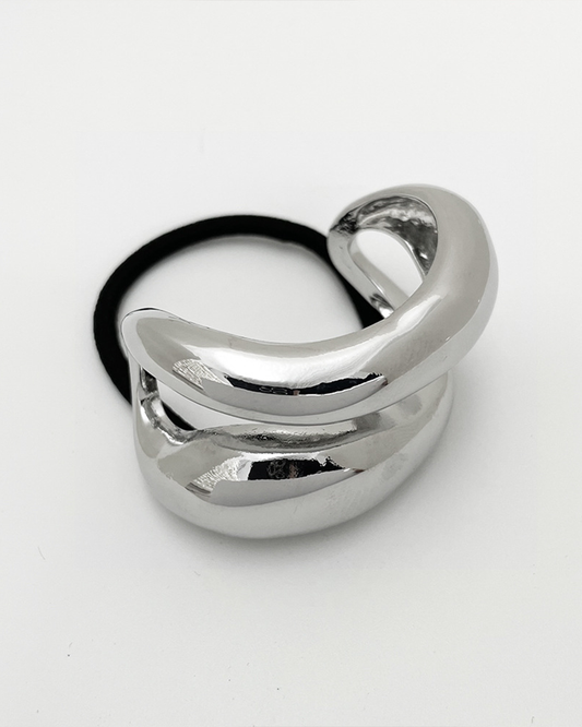 Wide Sculptured Cuff Hair Tie