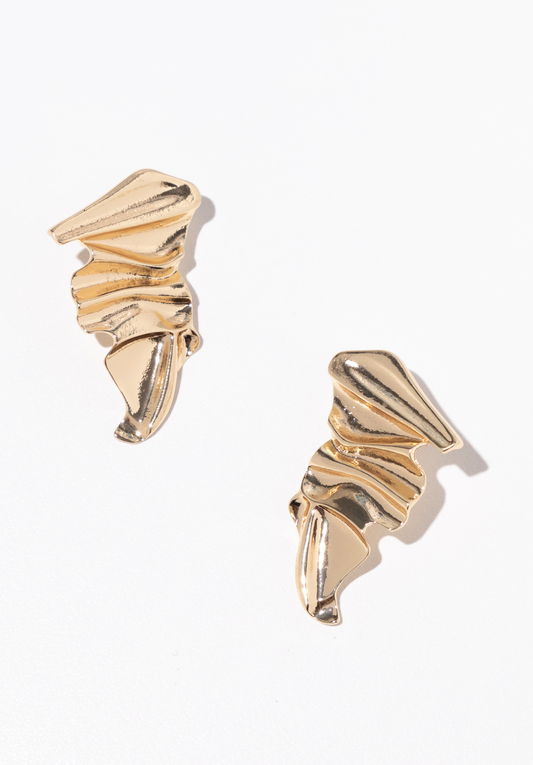 Folded Statement Earring