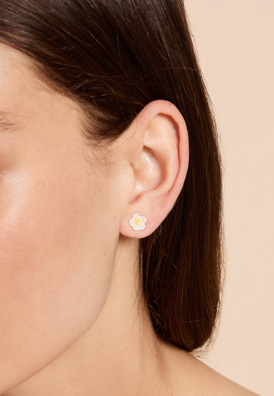 Mirabelle Flora Stud Earrings