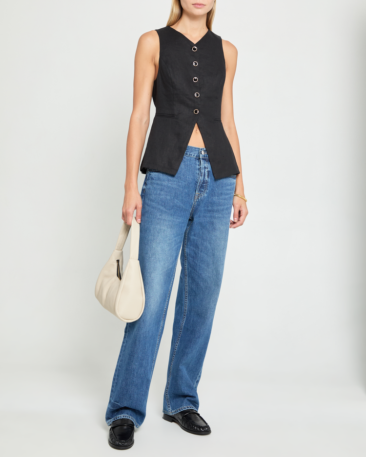 Annabel Linen Vest