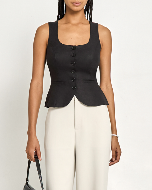Lola Linen Vest