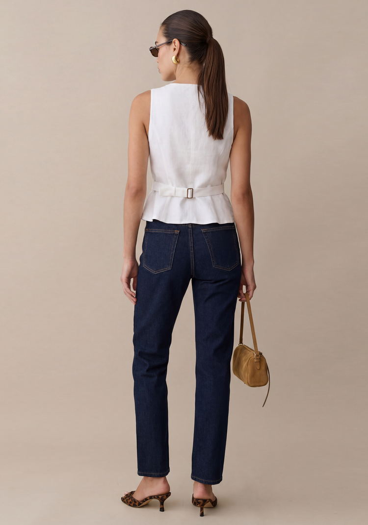 Lola Linen Vest