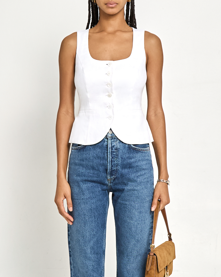Lola Linen Vest