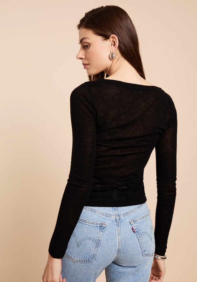 Cressida Merino Wool Top