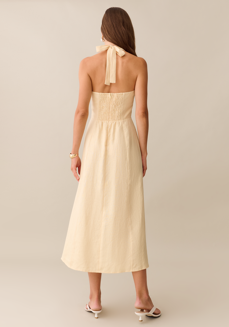 Brisa Linen Dress