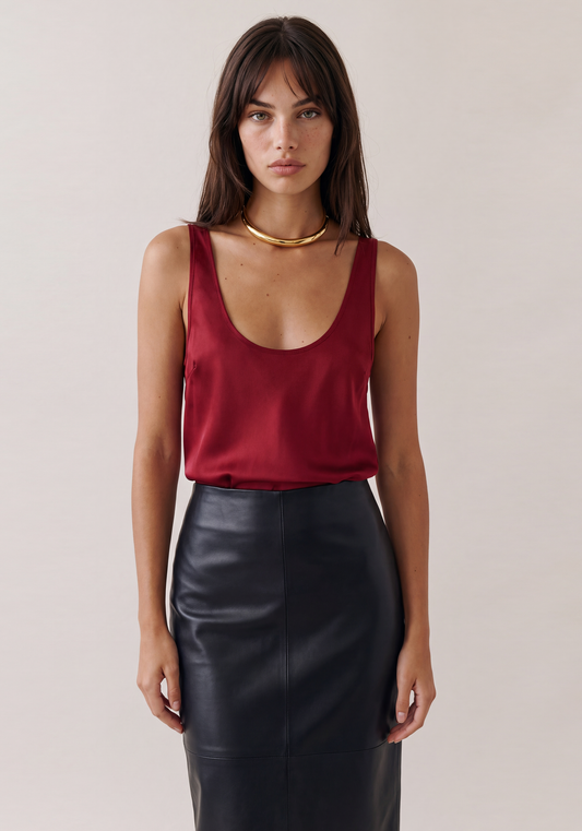 Charlene Silk Top