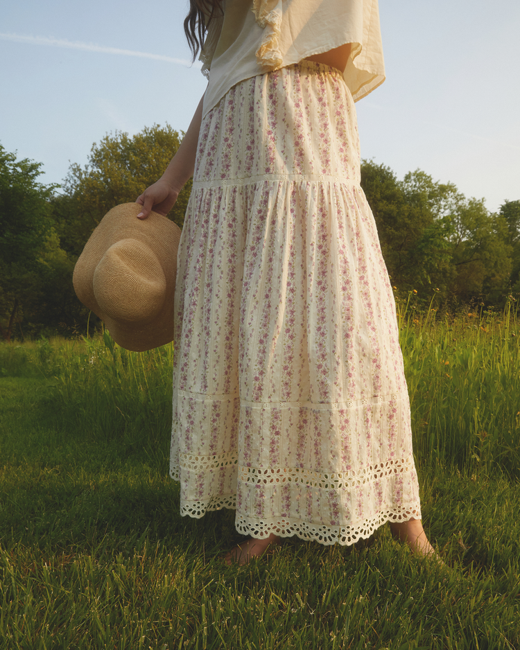 Eliette Cotton Skirt