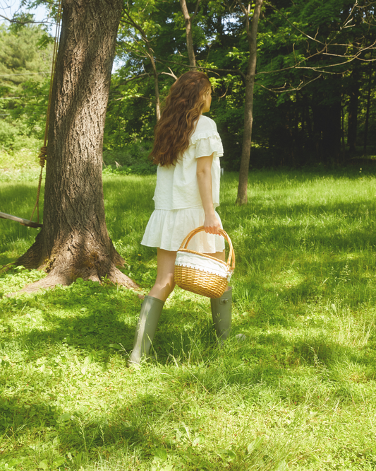 Faye Cotton Mini Skirt