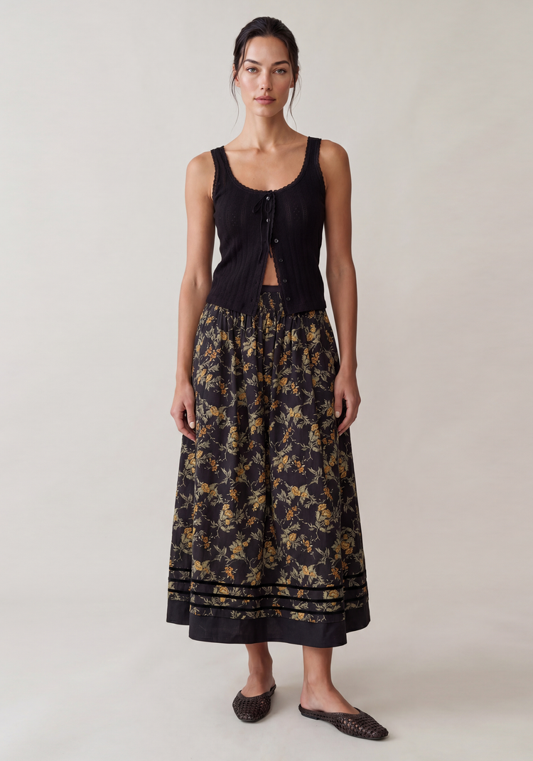 Viola Cotton Skirt