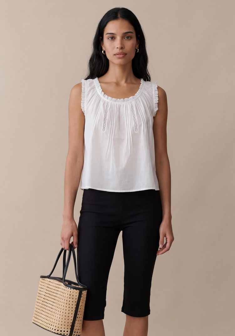 Violetta Cotton Top
