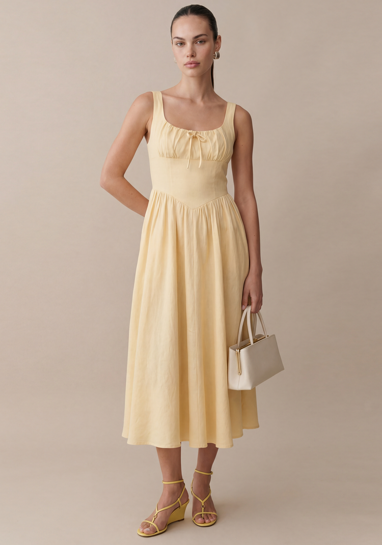 Chiara Linen Dress