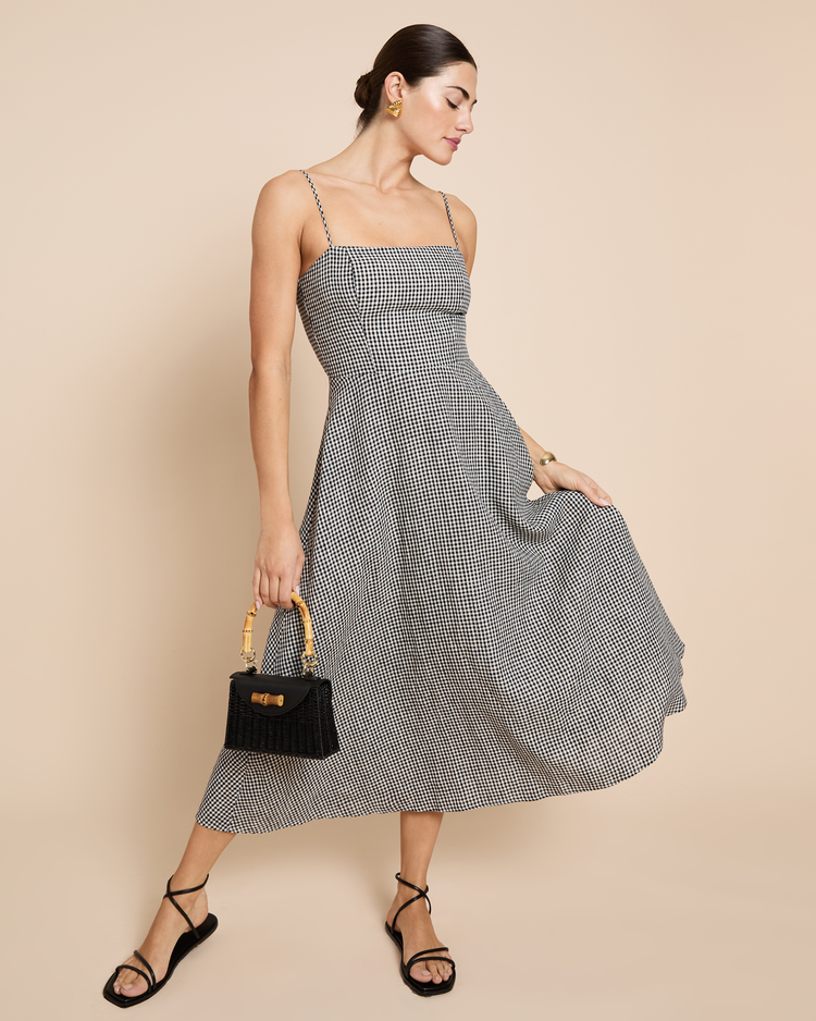 Khalani Linen Dress