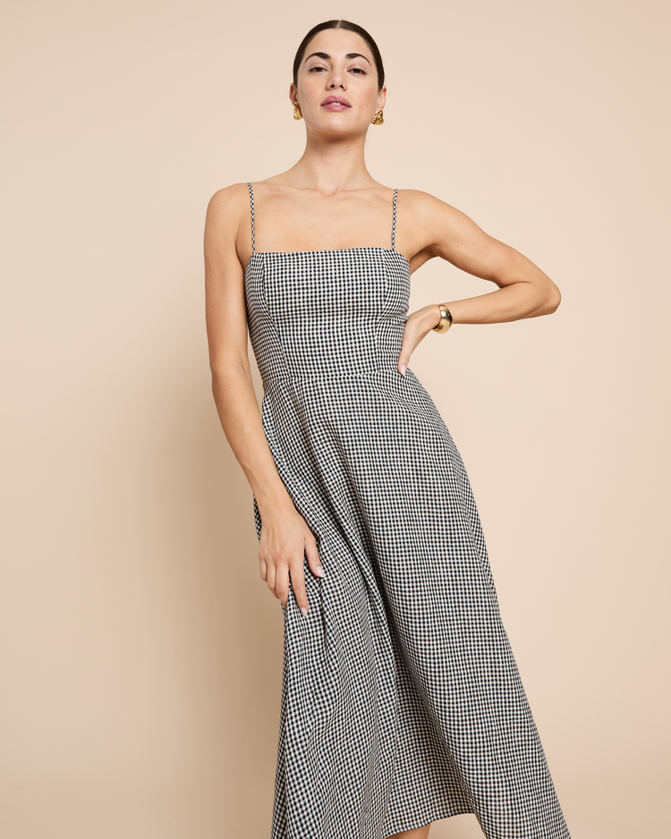 Khalani Linen Dress
