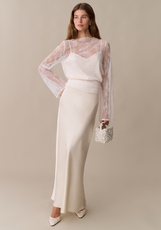 Skylar Silk Maxi Skirt