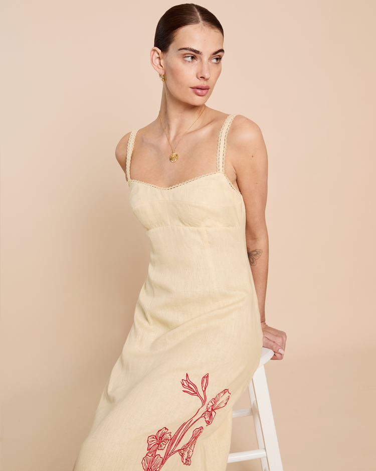 Skye Linen Dress