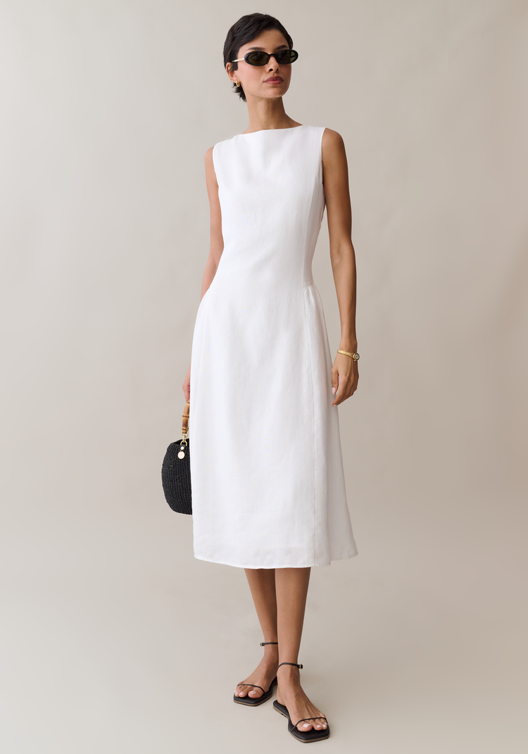 Avalon Linen Dress
