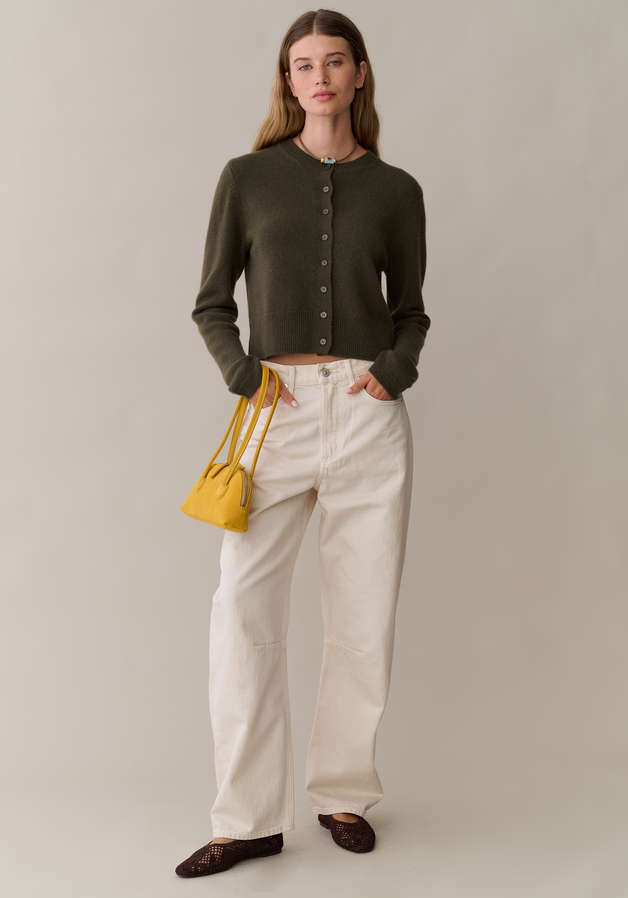 Cait Cashmere Cardigan