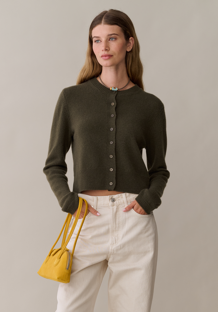 Cait Cashmere Cardigan