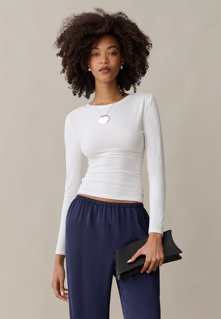 Soft Lounge Crew Neck Long Sleeve