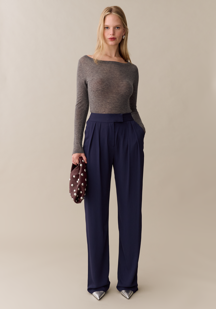 Cressida Merino Wool Lounge Top