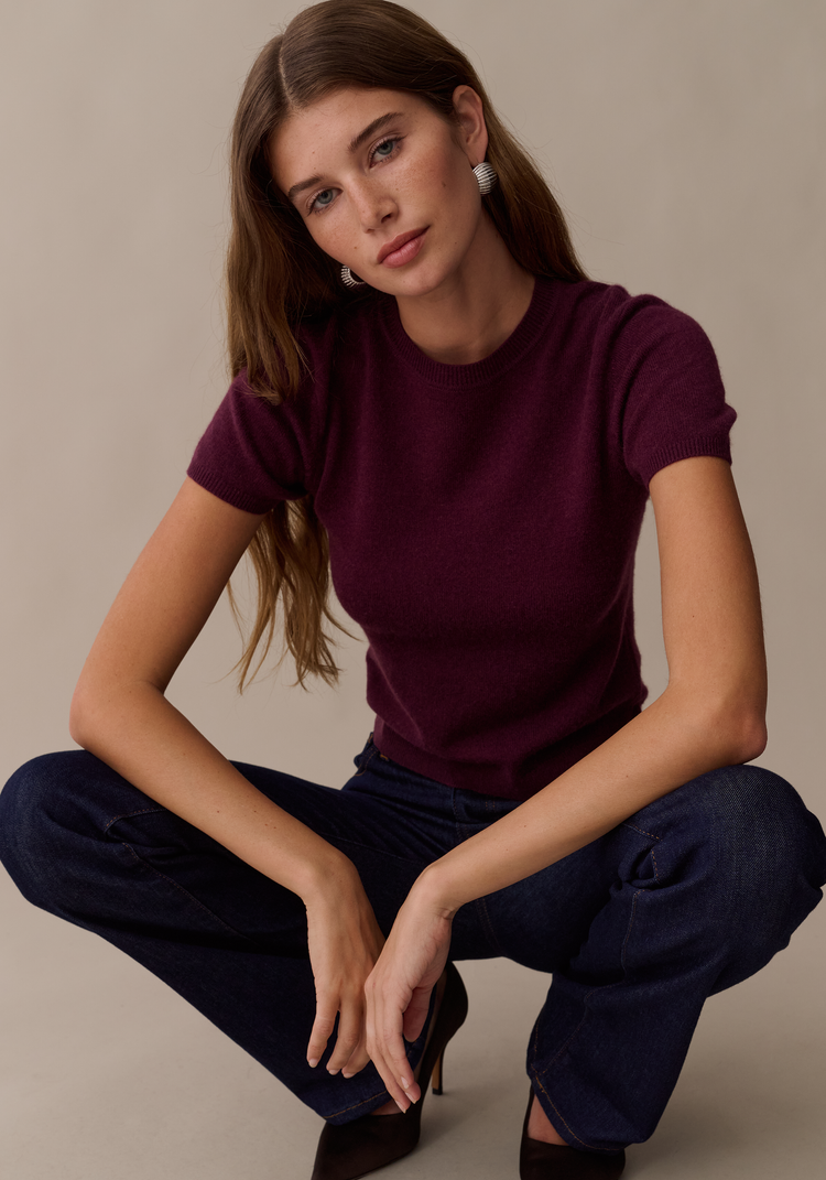 Lux Cashmere Top