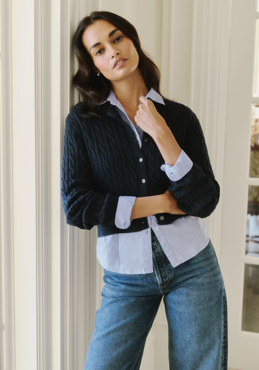 Yasmine Cotton Sweater