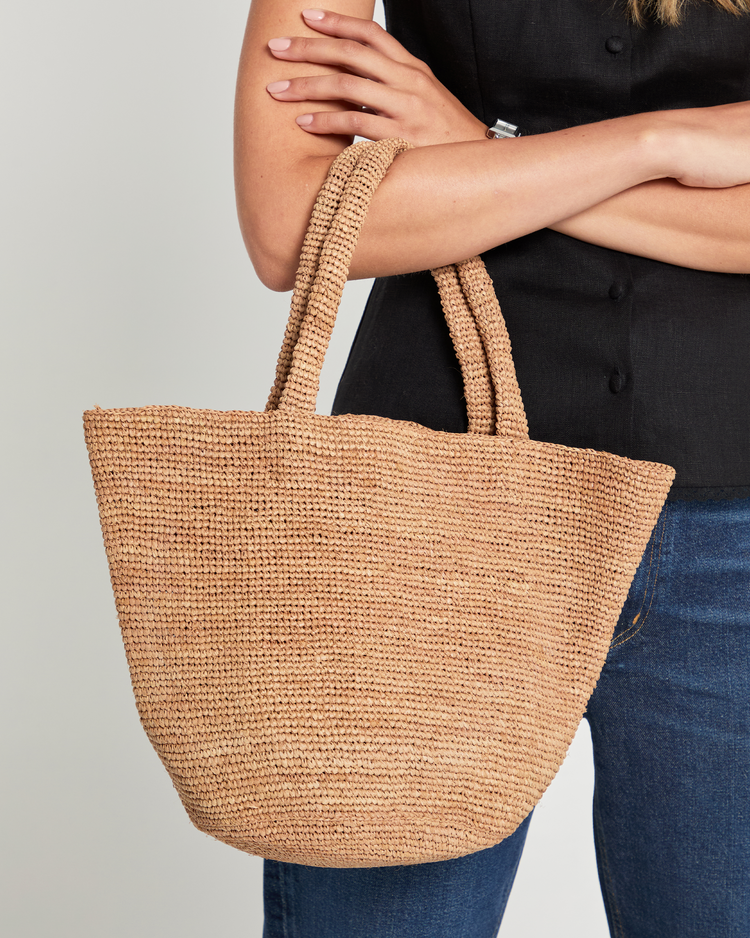 Salerno Handmade Raffia Bag