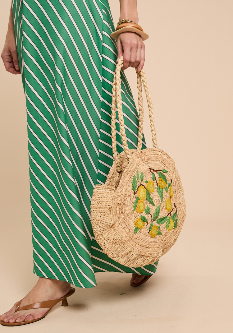 Menton Handmade Raffia Bag