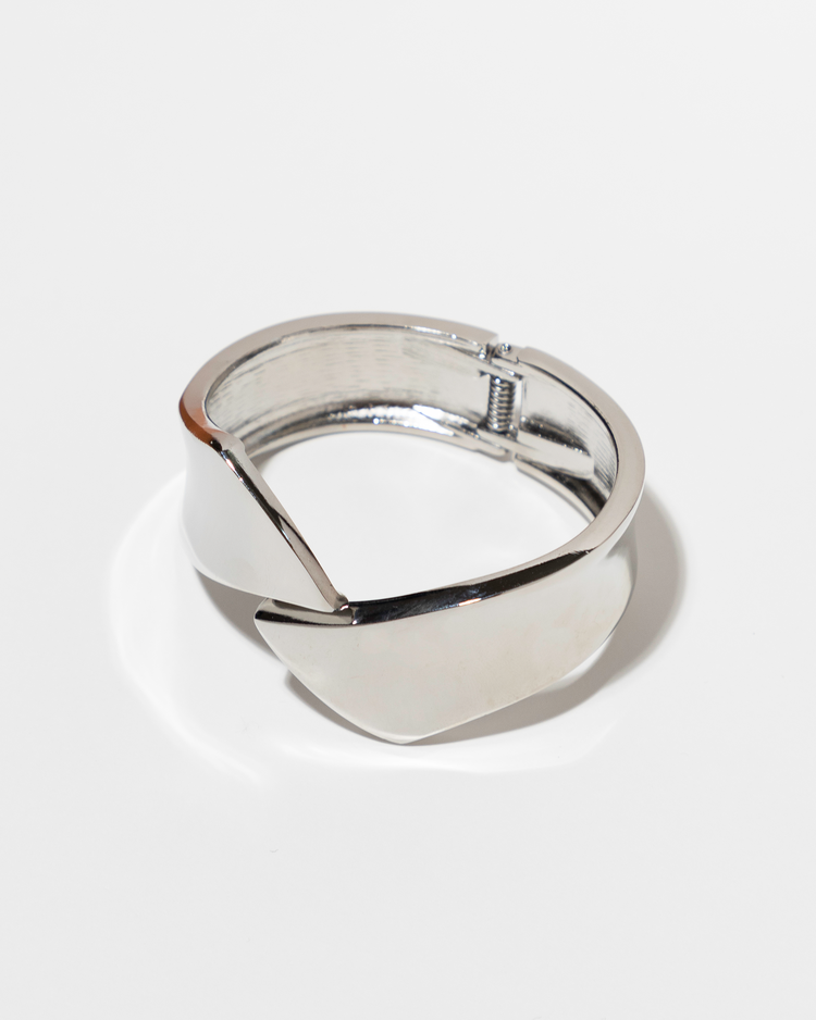 Asymmetrical Hinge Cuff Bracelet