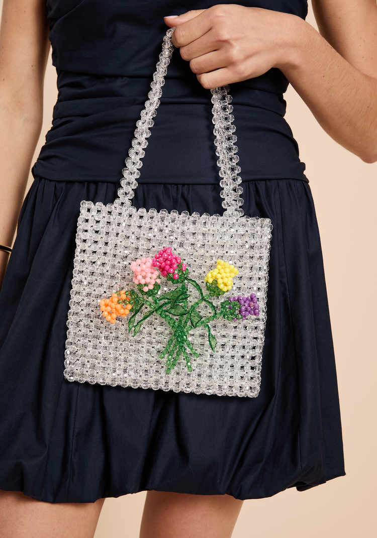 Fleuris Beaded Bag