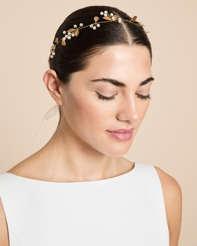Pearl Floral Headband