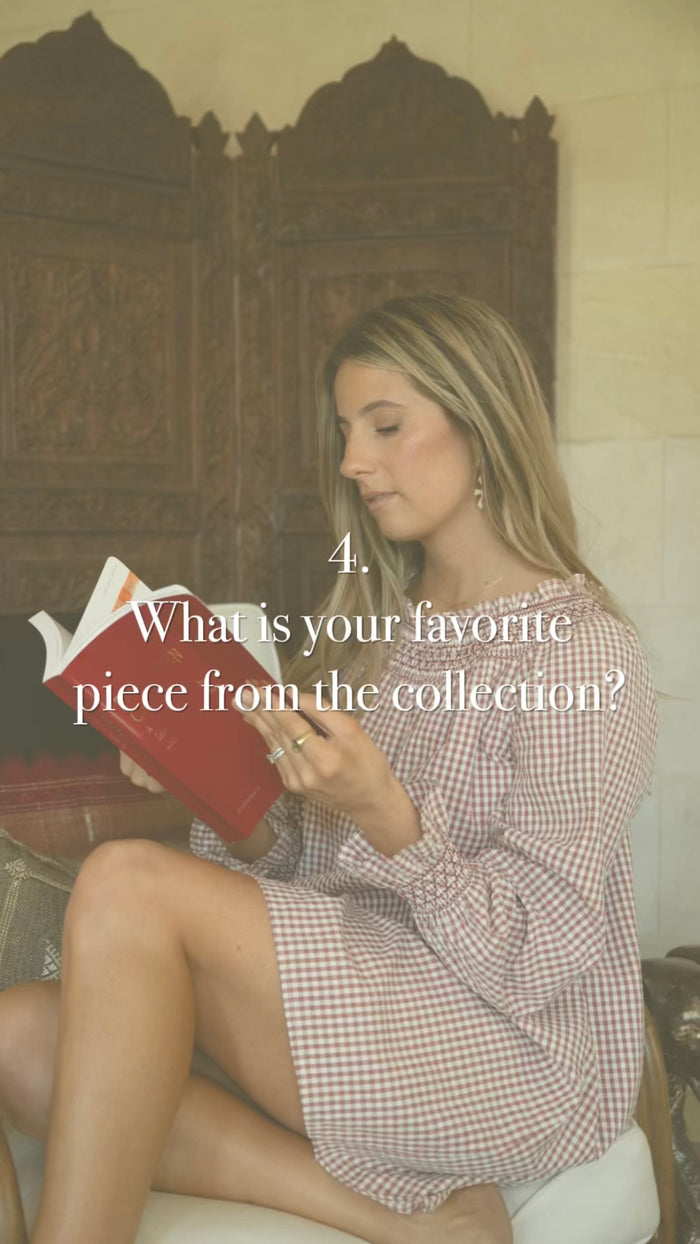 What is your favorite piece from the collection?