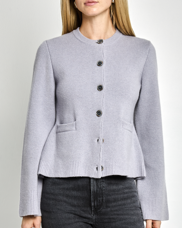 Averie Wool-Cashmere Cardigan