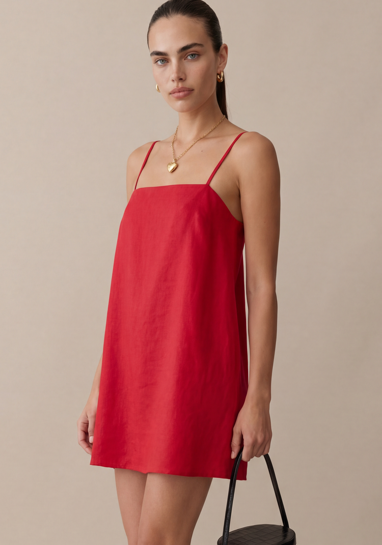 Rosalie Linen Dress