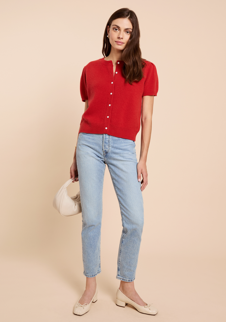 Edie Cashmere Cardigan