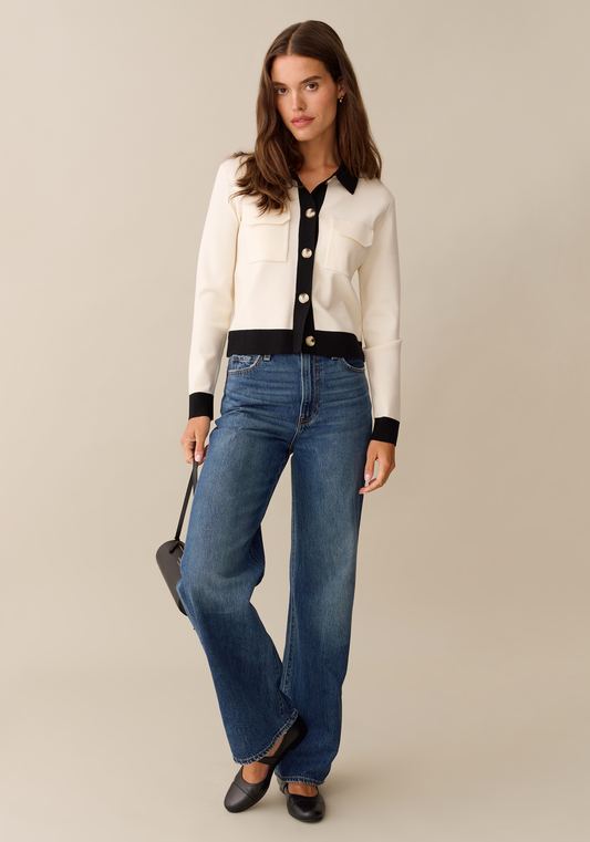 Celia Merino Wool Cardigan