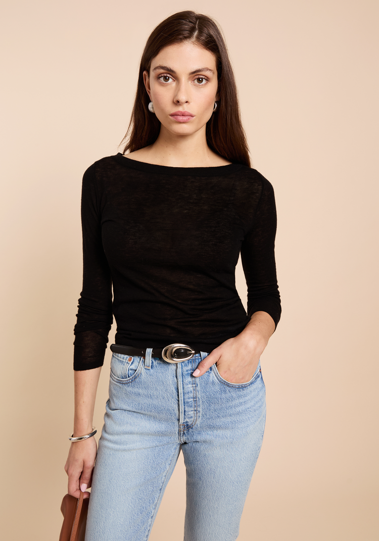 Cressida Merino Wool Top