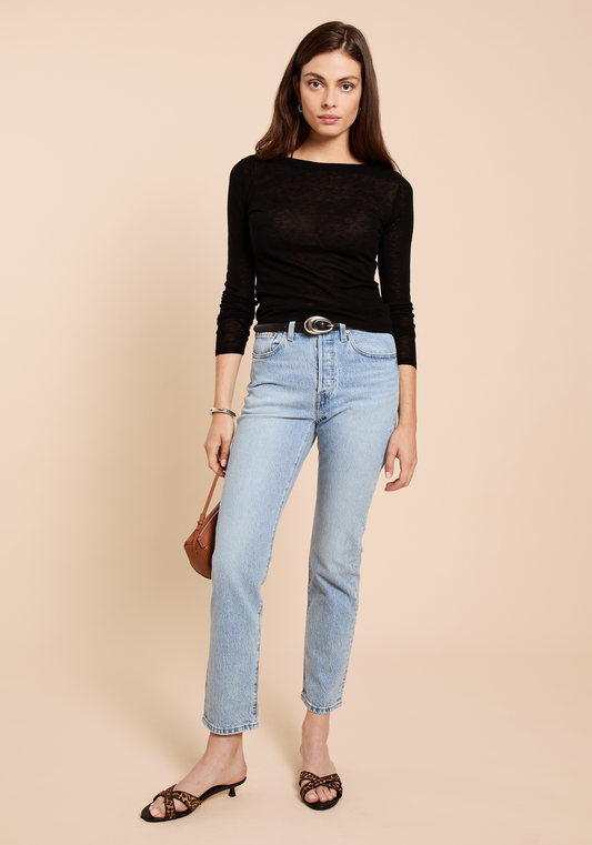 Cressida Merino Wool Top