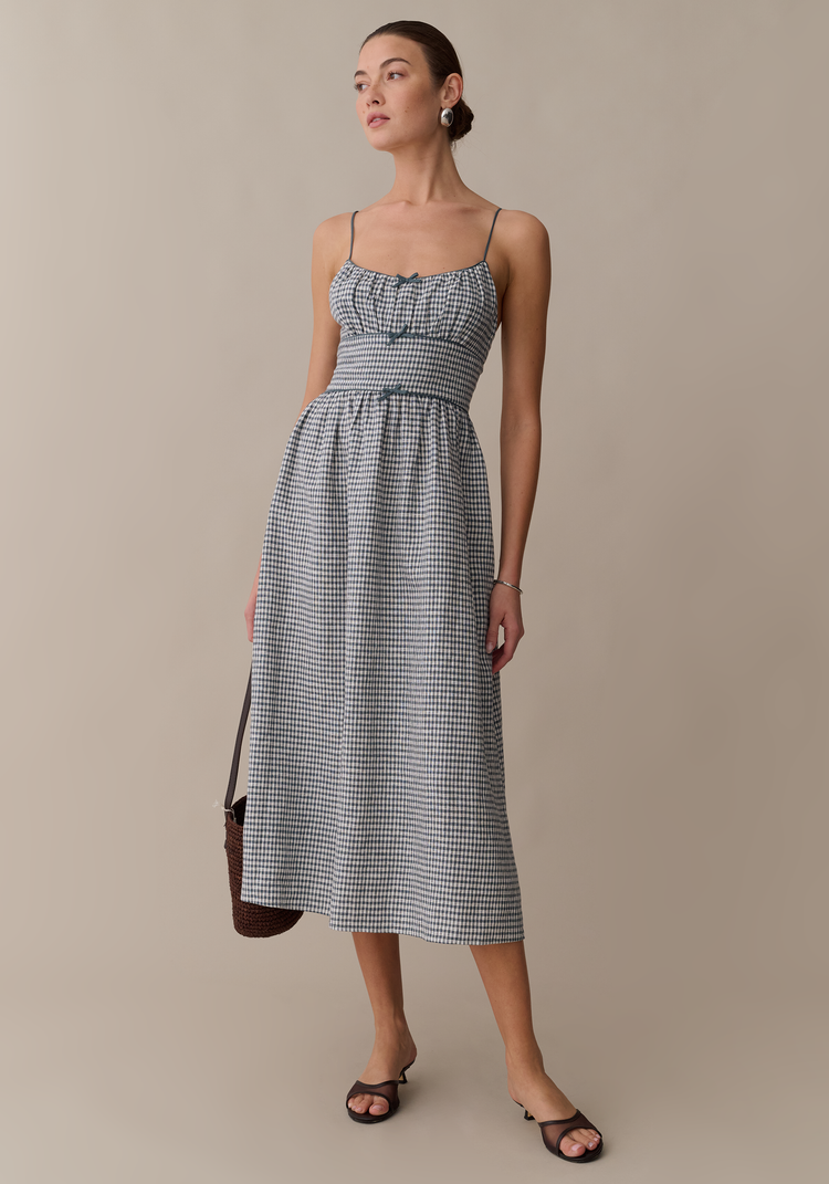 Darya Linen Dress