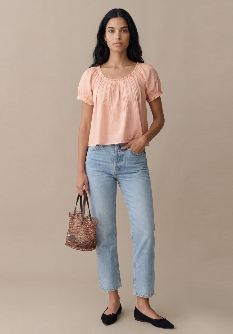 Isaline Cotton Top