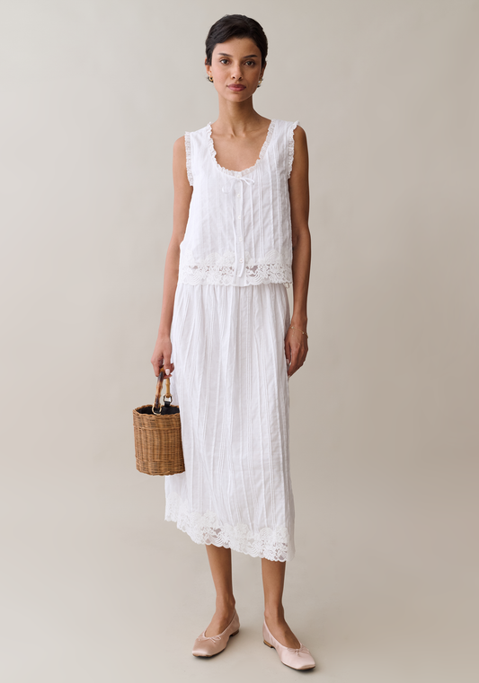 Iza Cotton Skirt